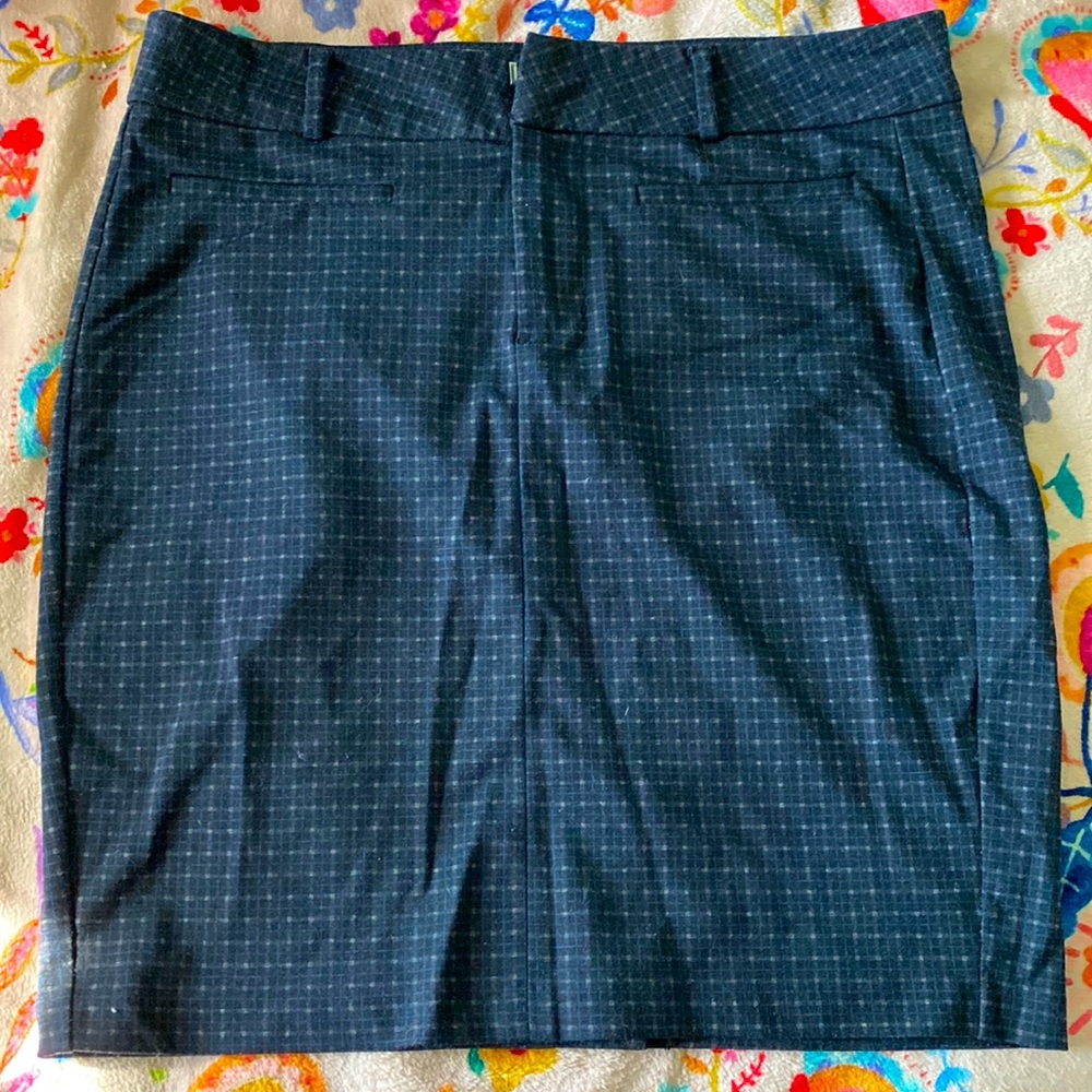 plaid pencil skirt
